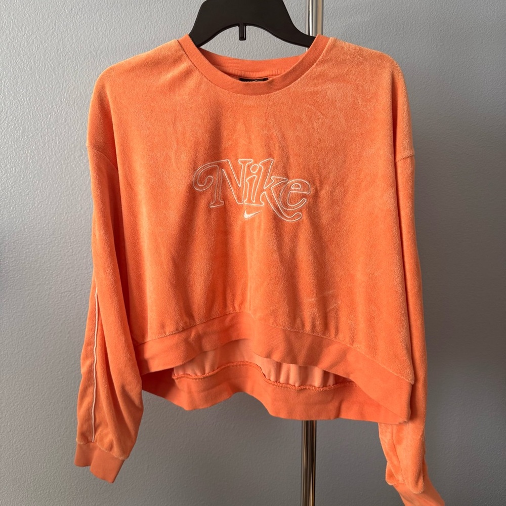 Nike Women's Vibrant Orange Hoodie